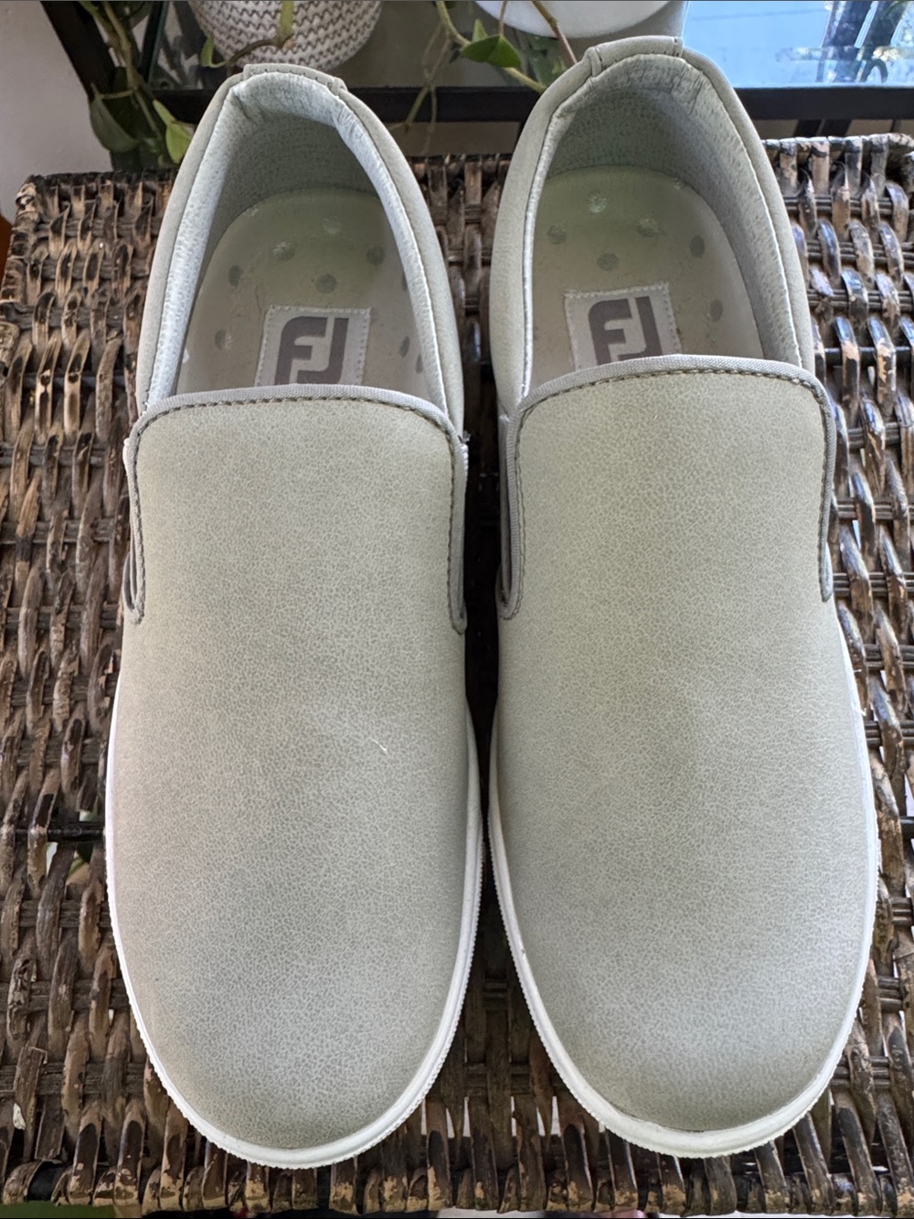 FootJoy Women's Sport Retro Slip-On Spikeless Sneaker Womens Size 5